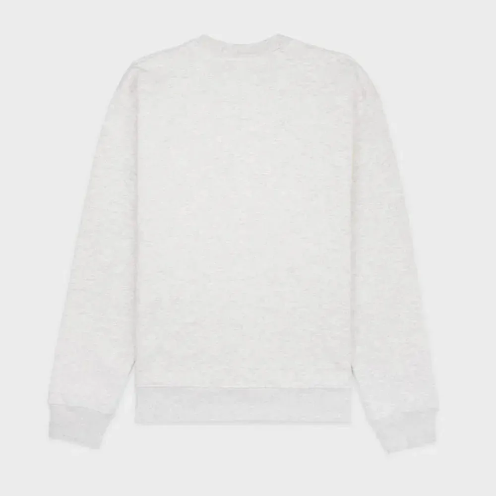 -Retro sports style outfit streetwear 90s fashion American Retro Country Club Printing Women Loose Cotton Crewneck Sweatshirts Light Gray Long Sleeve 90's Casual Street Jumpers
