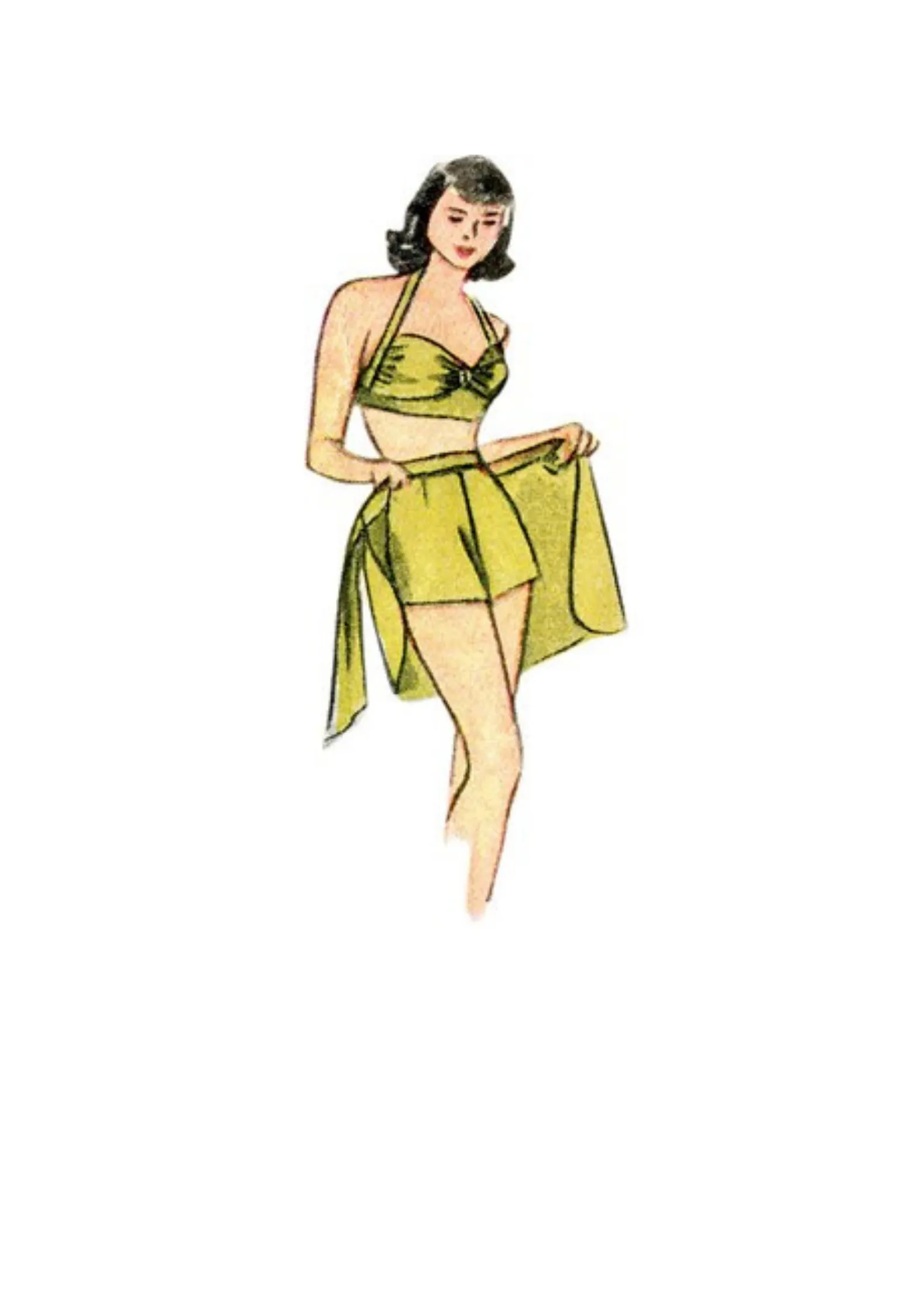 1940's Reproduction Sewing Pattern: Simplicity S8932