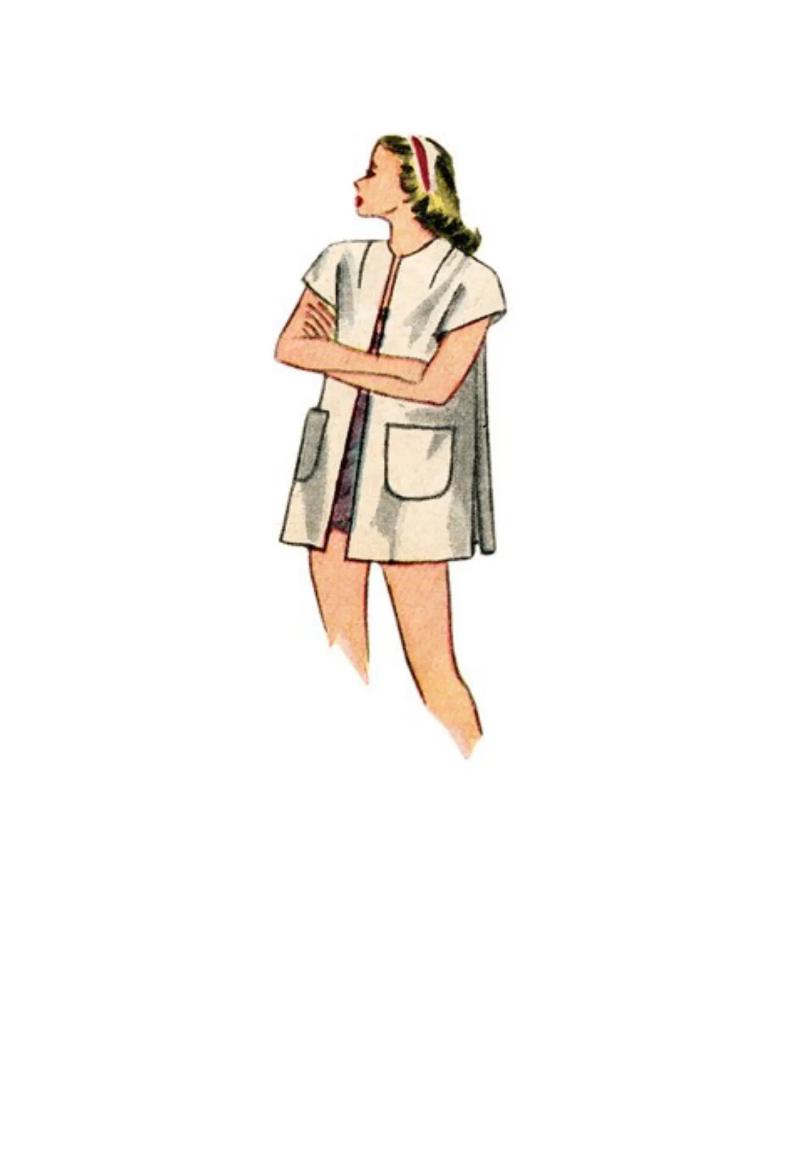 1940's Reproduction Sewing Pattern: Simplicity S8932
