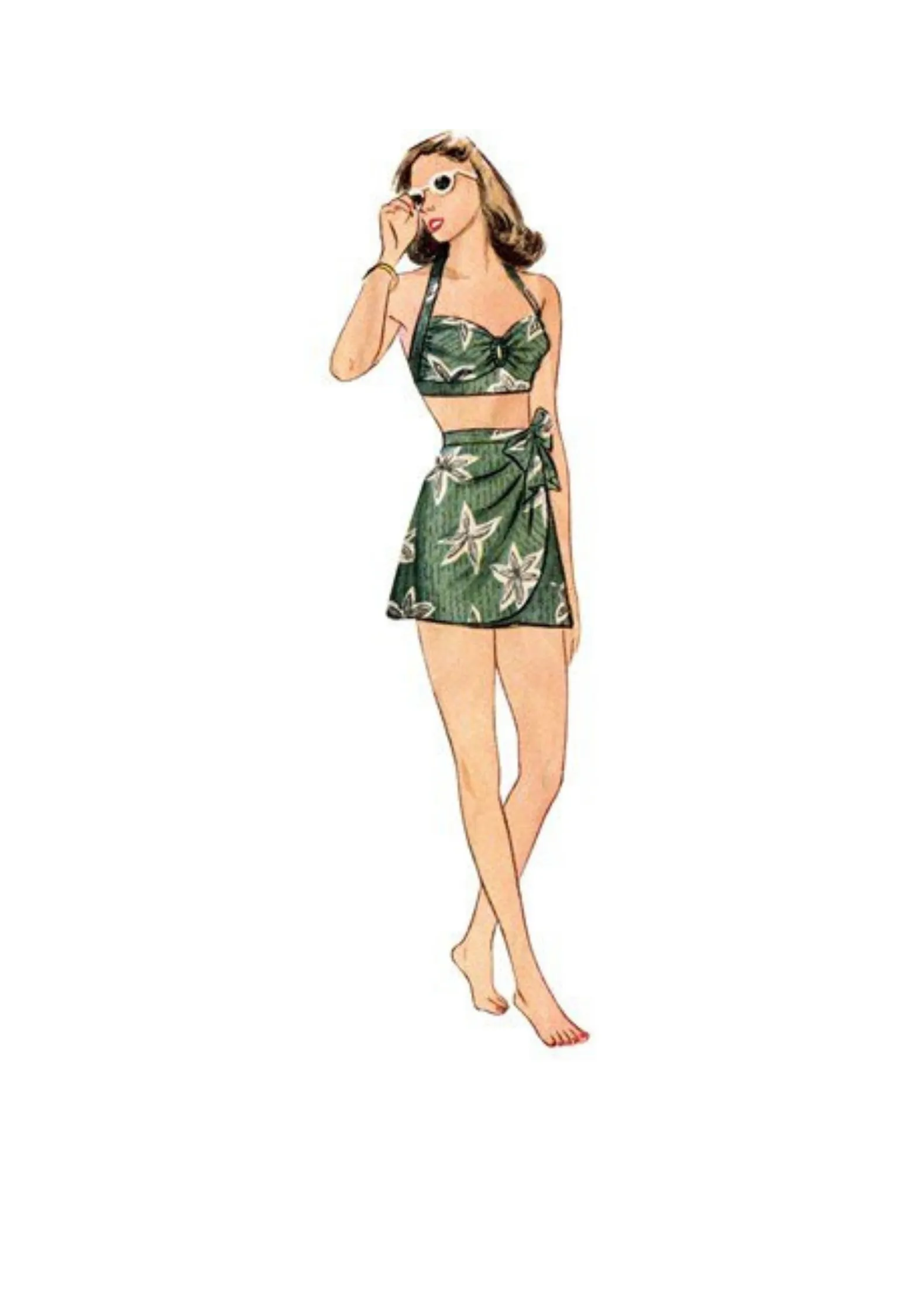 1940's Reproduction Sewing Pattern: Simplicity S8932