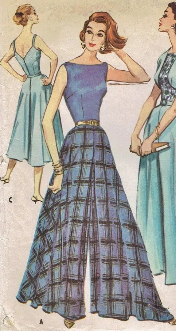 1957 Sewing Pattern: McCalls 4318