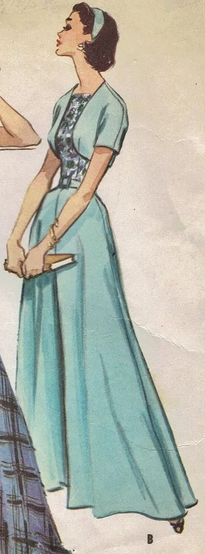 1957 Sewing Pattern: McCalls 4318