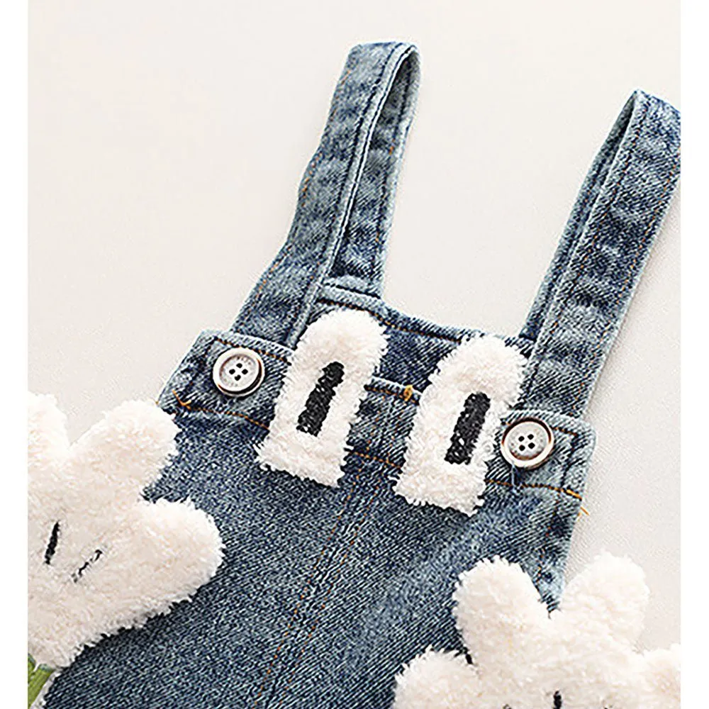 2 Little Hands Denim Dungary 2 pcs set for Kids/Toddlers
