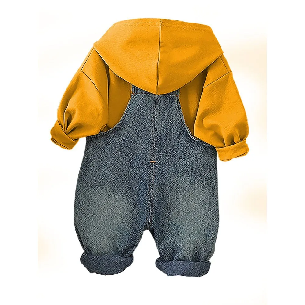 2 Little Hands Denim Dungary 2 pcs set for Kids/Toddlers