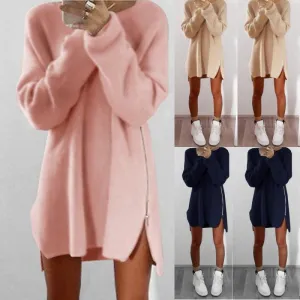 2018 New Fashion Women's Sweater Winter Keep Warm Long Sleeve O-neck