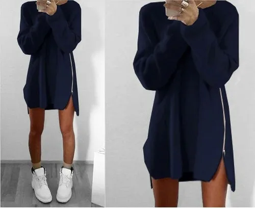 2018 New Fashion Women's Sweater Winter Keep Warm Long Sleeve O-neck