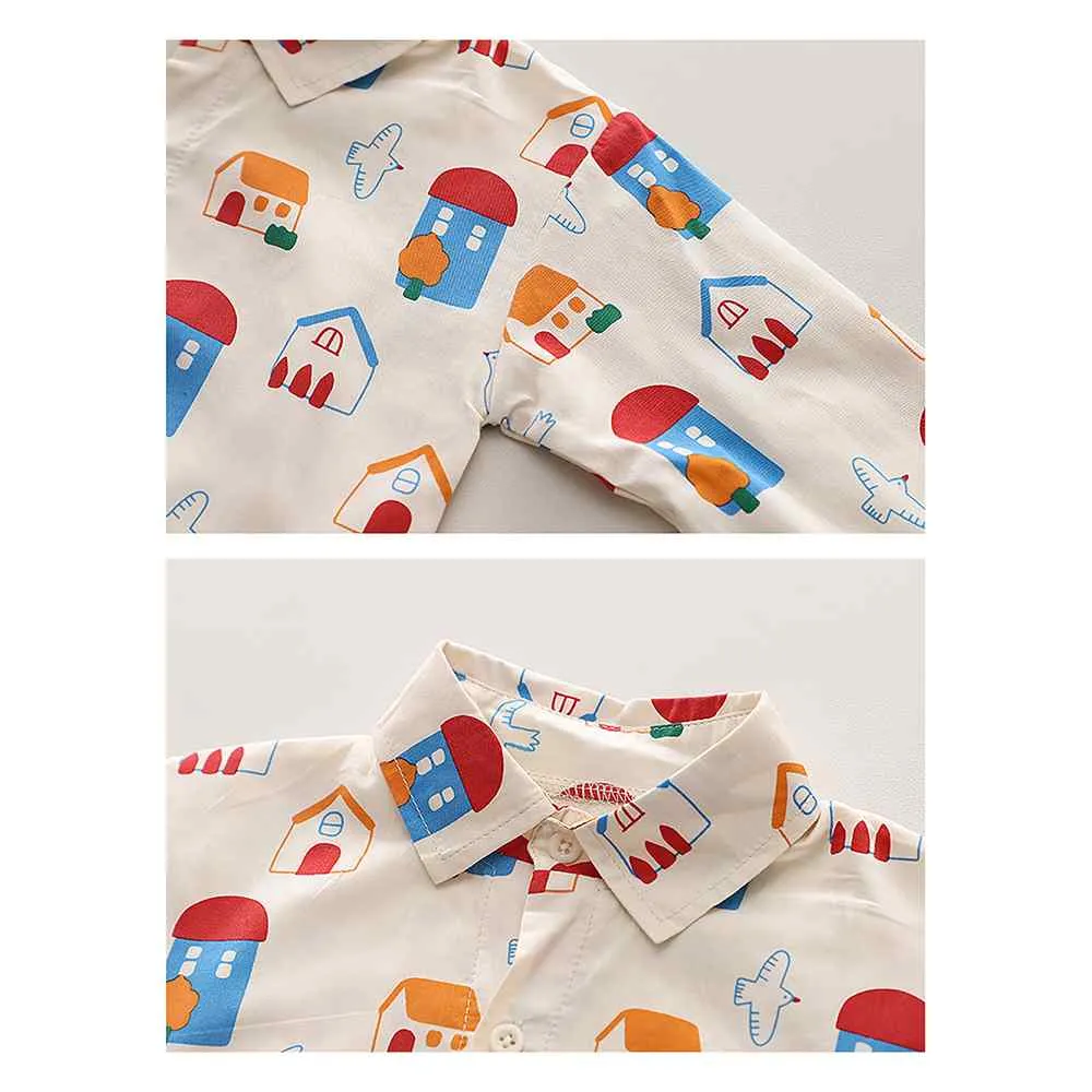 3pcs Yellow Village Theme Cardigan, Shirt and matching Pants set for Toddlers and Kids, winter and all season wear