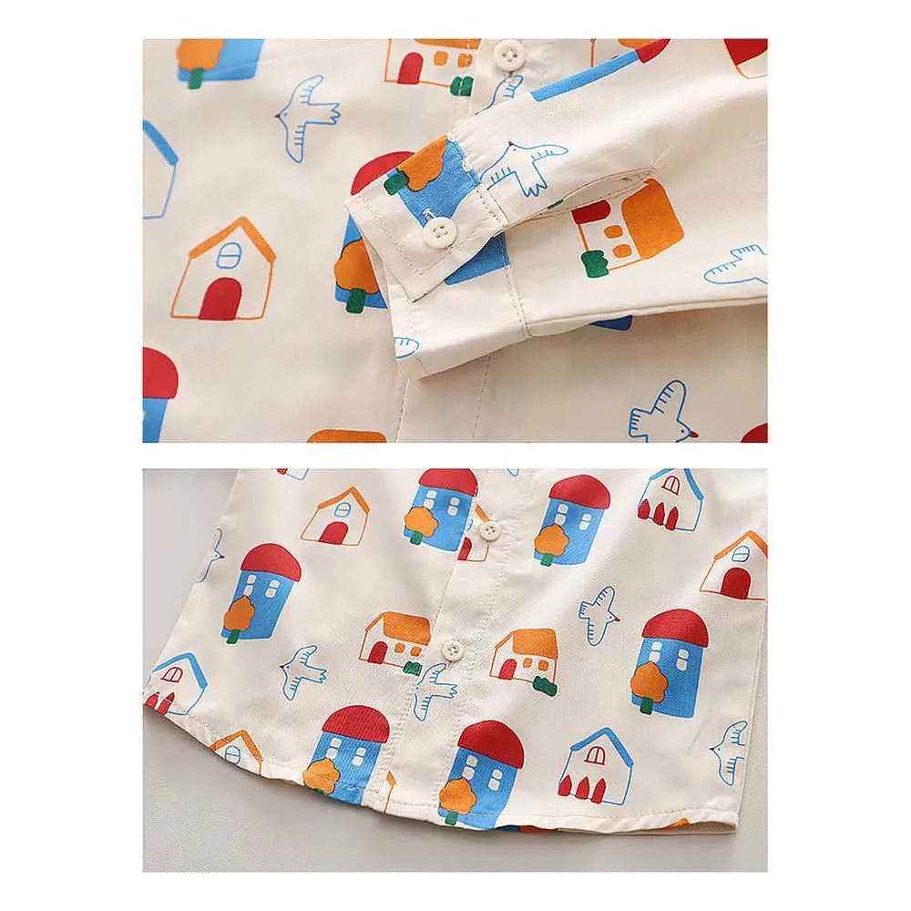 3pcs Yellow Village Theme Cardigan, Shirt and matching Pants set for Toddlers and Kids, winter and all season wear