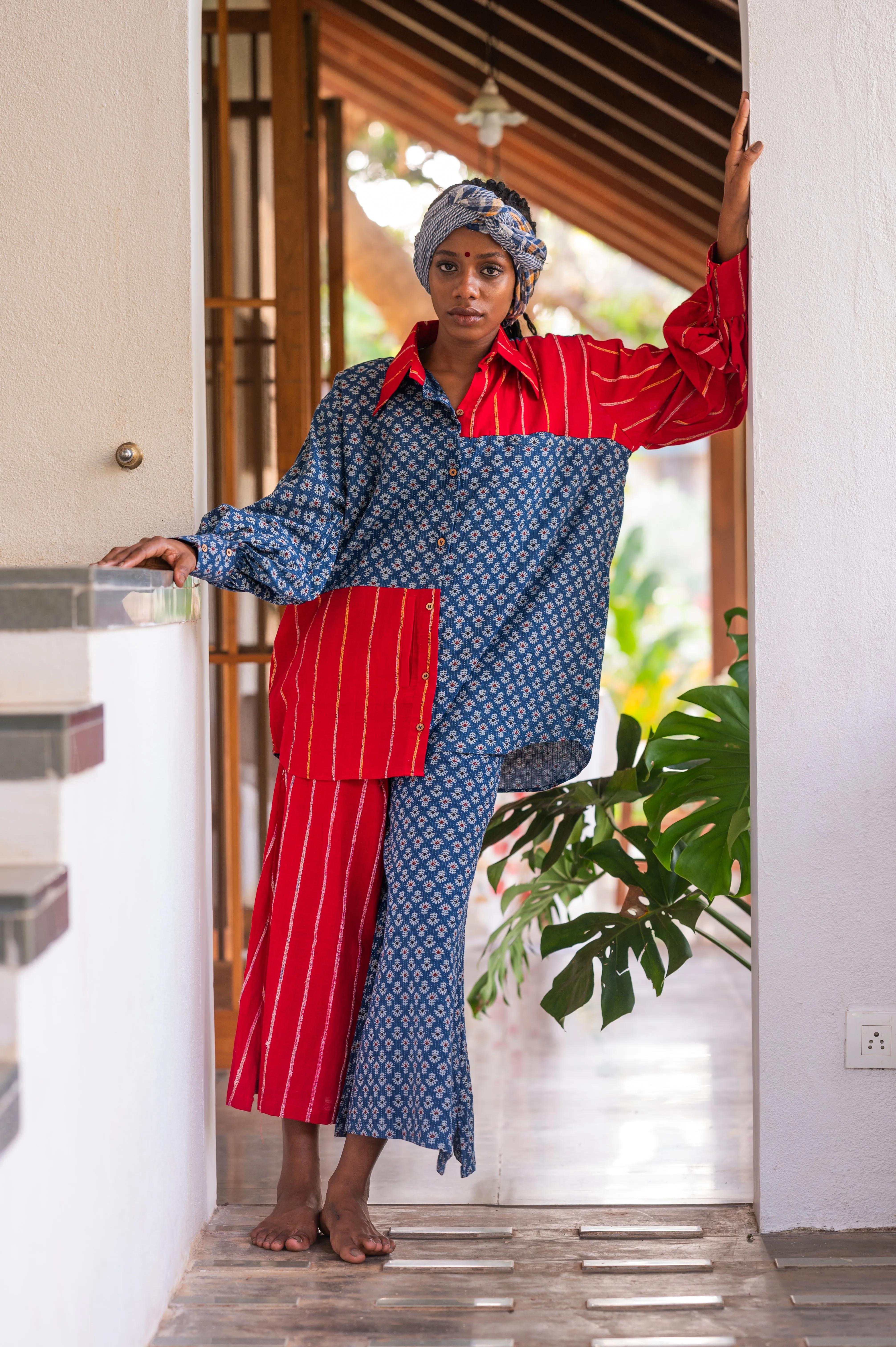 AASTEY : Set - Shirt Culottes