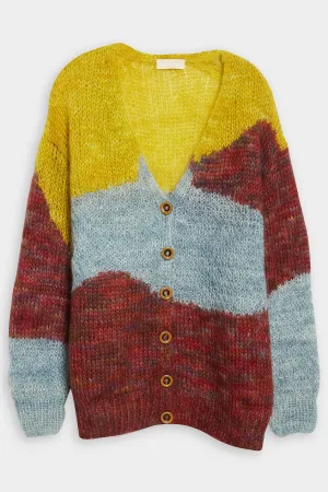 Agneta Cardigan in Fjord