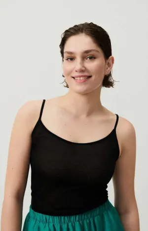 American Vintage Massachusetts Tank Black