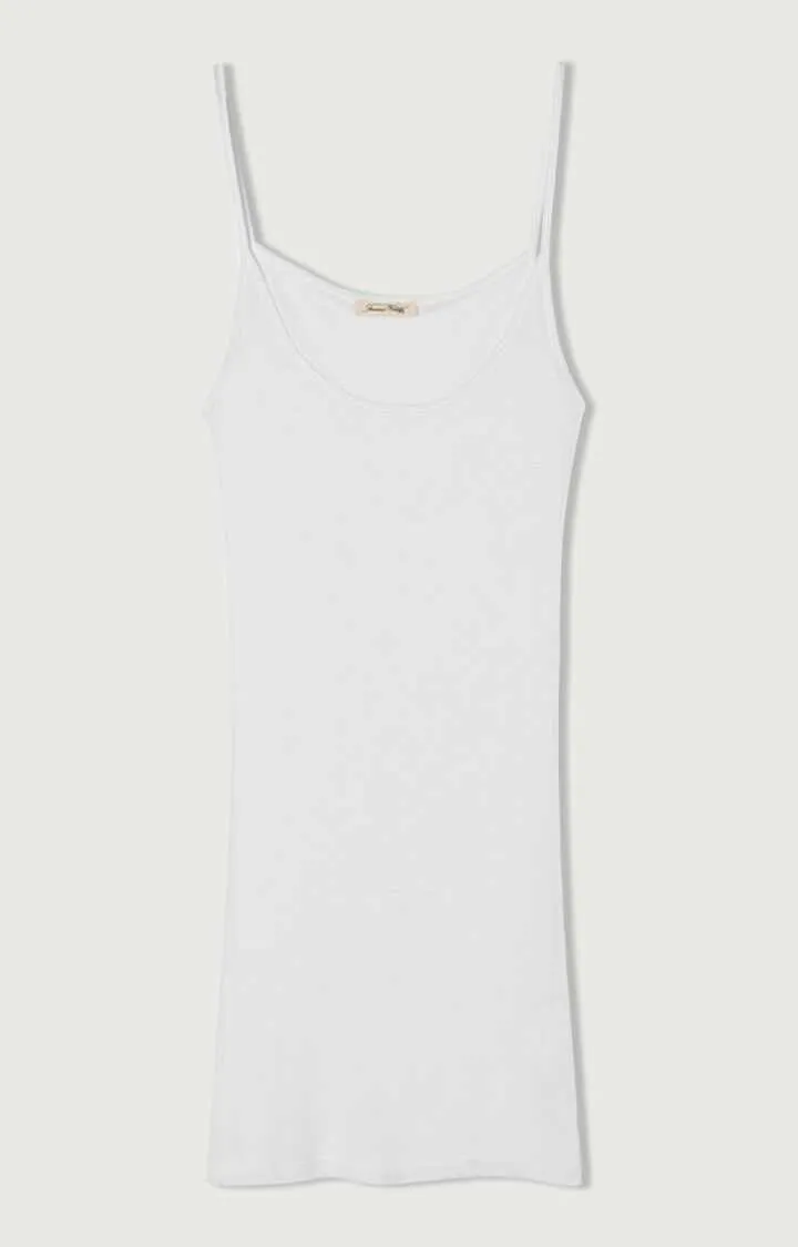 American Vintage Massachusetts Tank White