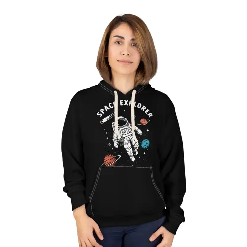Astronaut Unisex Pullover Hoodie for Space Vibes