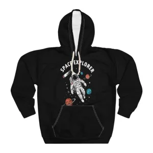 Astronaut Unisex Pullover Hoodie for Space Vibes