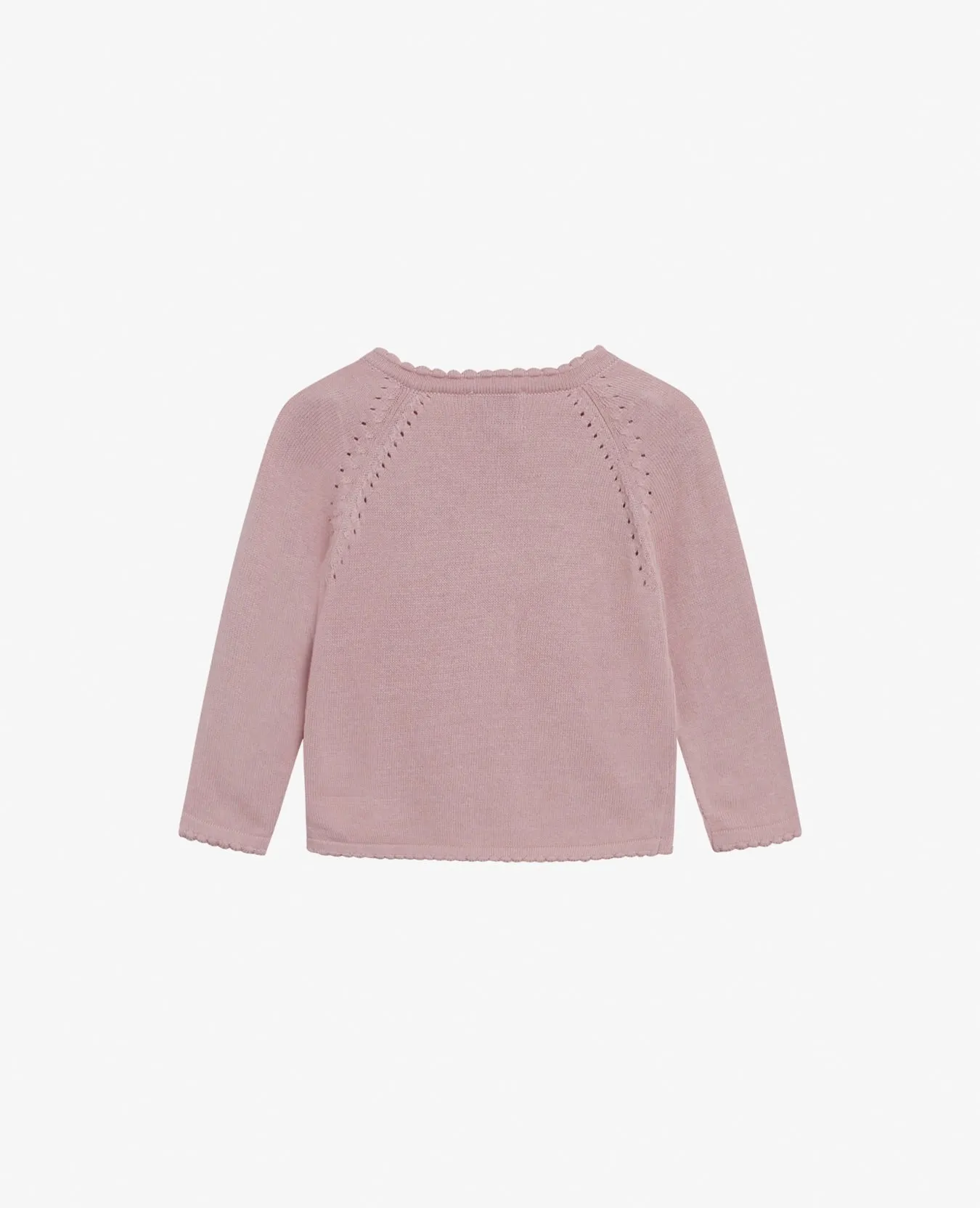BABY BASIC LIGHT KNIT CARDIGAN