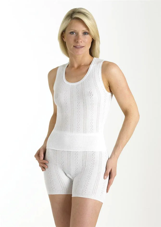 Brettles Fancy Knit Cotton No Sleeve Cami BUW011