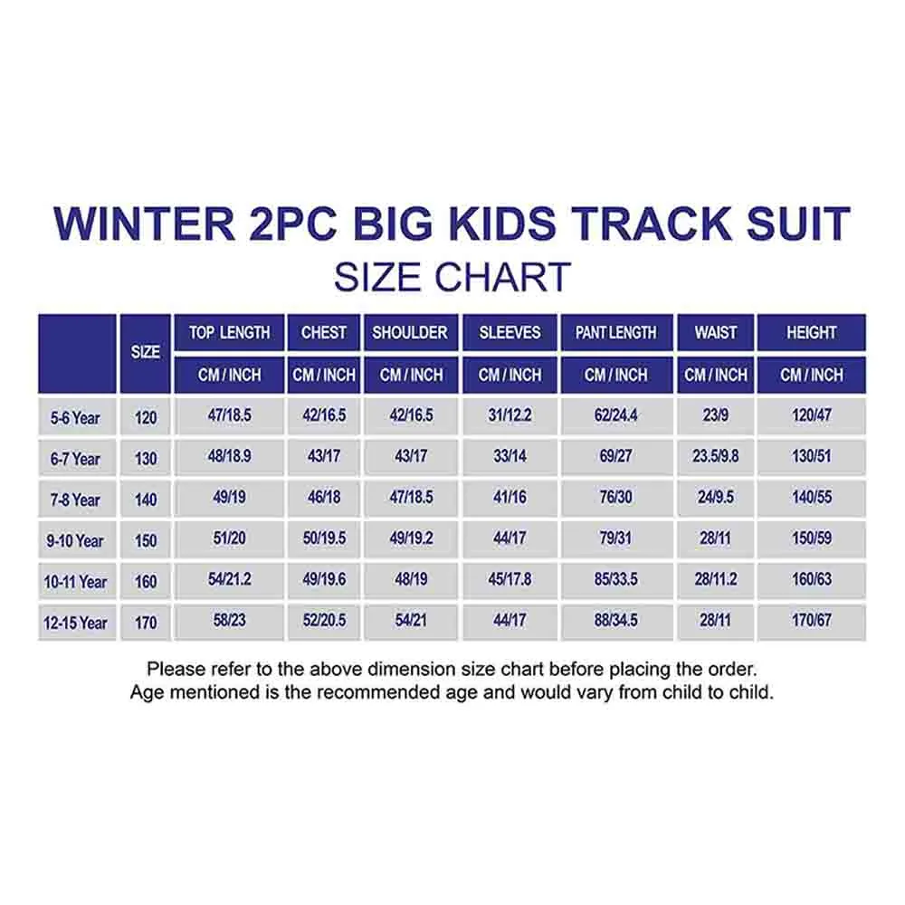 Casual Navy & Cream 2Pcs Track Suit Set For Boys,Kids & Tweens