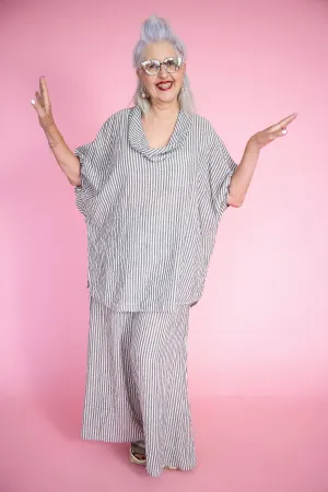Catania Baggy Tunic | Natural Stripe
