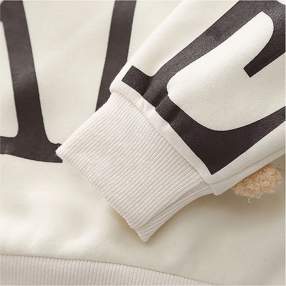 Cream & Brown Kids Teddy Soft Toy 2 Pcs Track Suit Set For Toddlers And Kids