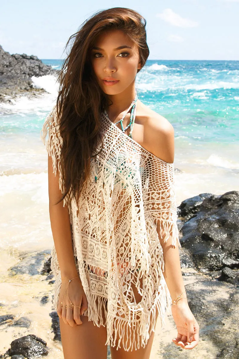 Cropped Poncho