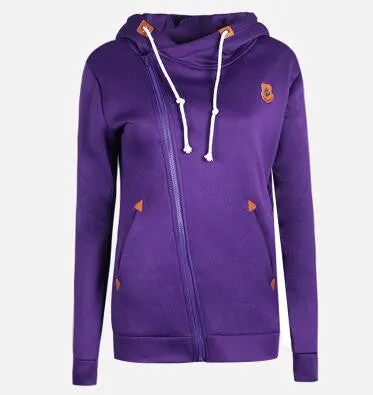 Fashion Women Hoody 8 Colors Long Sleeve Slim Fit Jumper Hoodies Coat Sweatshirt with hooded LN835E