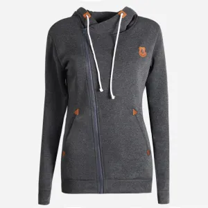 Fashion Women Hoody 8 Colors Long Sleeve Slim Fit Jumper Hoodies Coat Sweatshirt with hooded LN835E