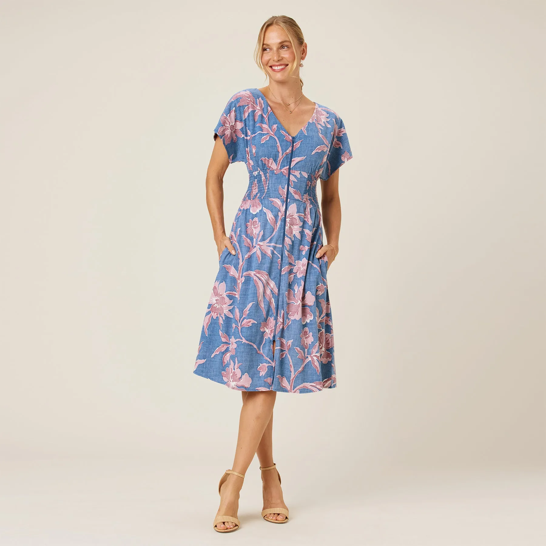 FLORAL VINE SOPHIA DRESS