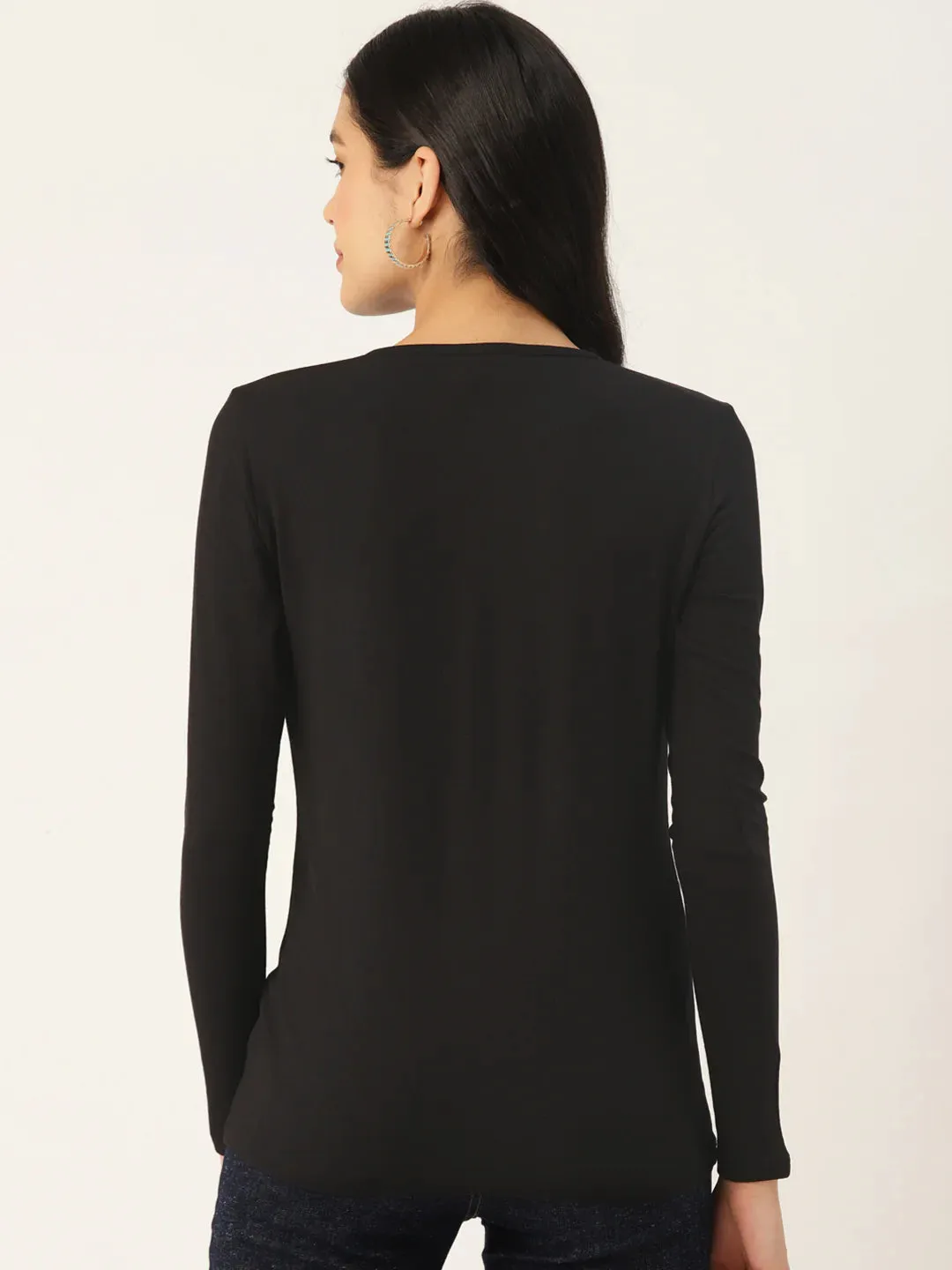Full Sleeve Button Down Tee with black shorts