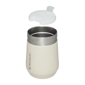 Go Everyday Wine Tumbler 10 oz - Cream Gloss