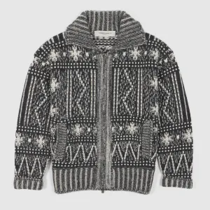 Golden Goose  Relaxed Fitted Fair Isle Cardigan