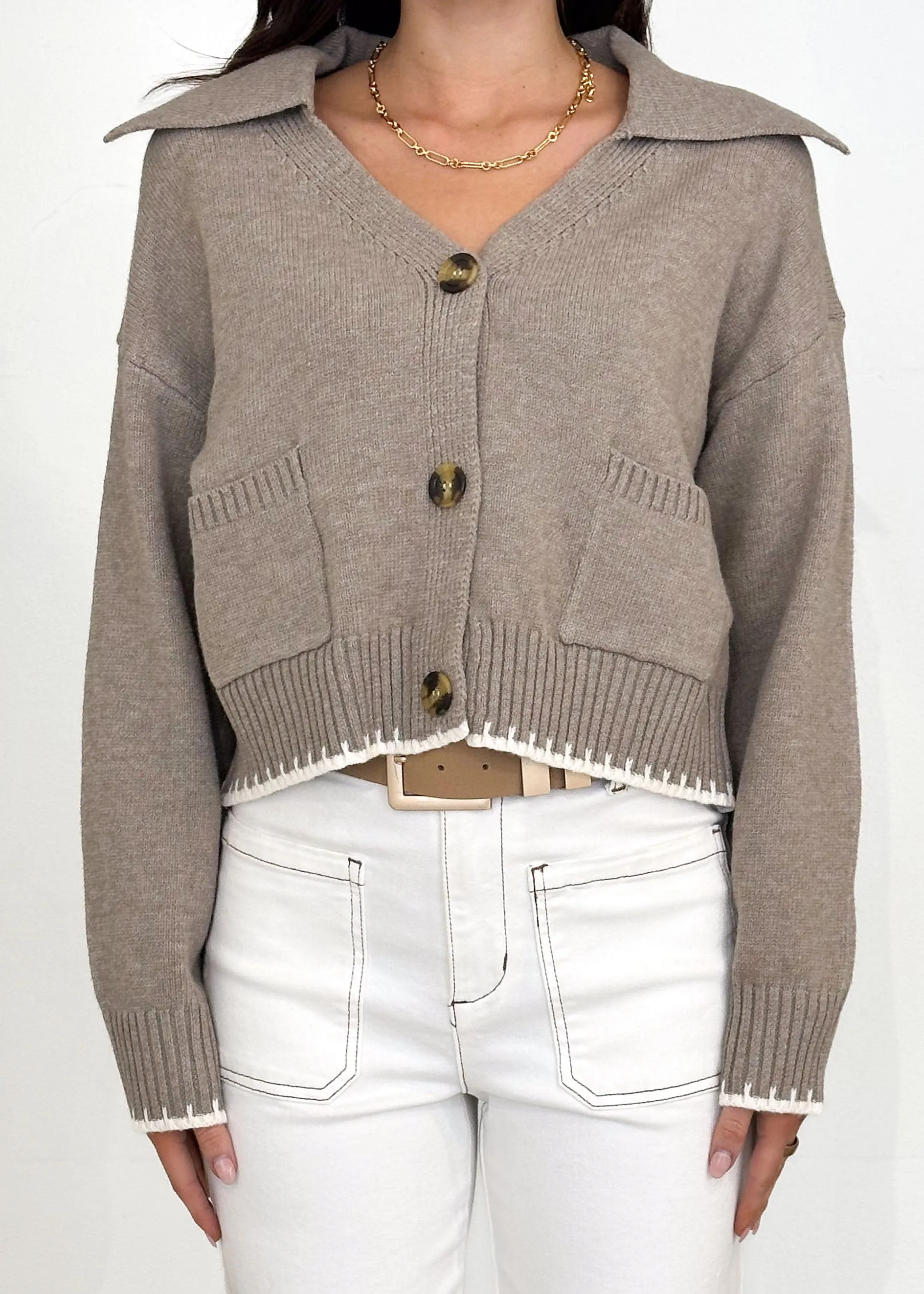 Gypsiana Cardigan - Mocha