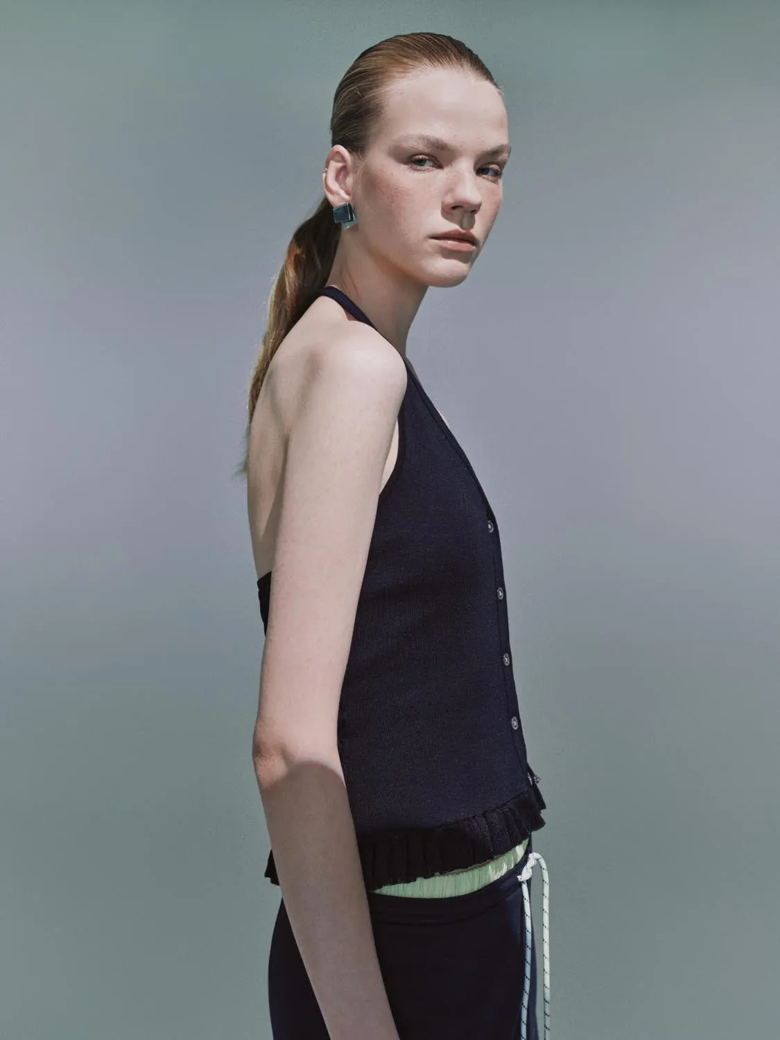 Halter Neck Cami Tops
