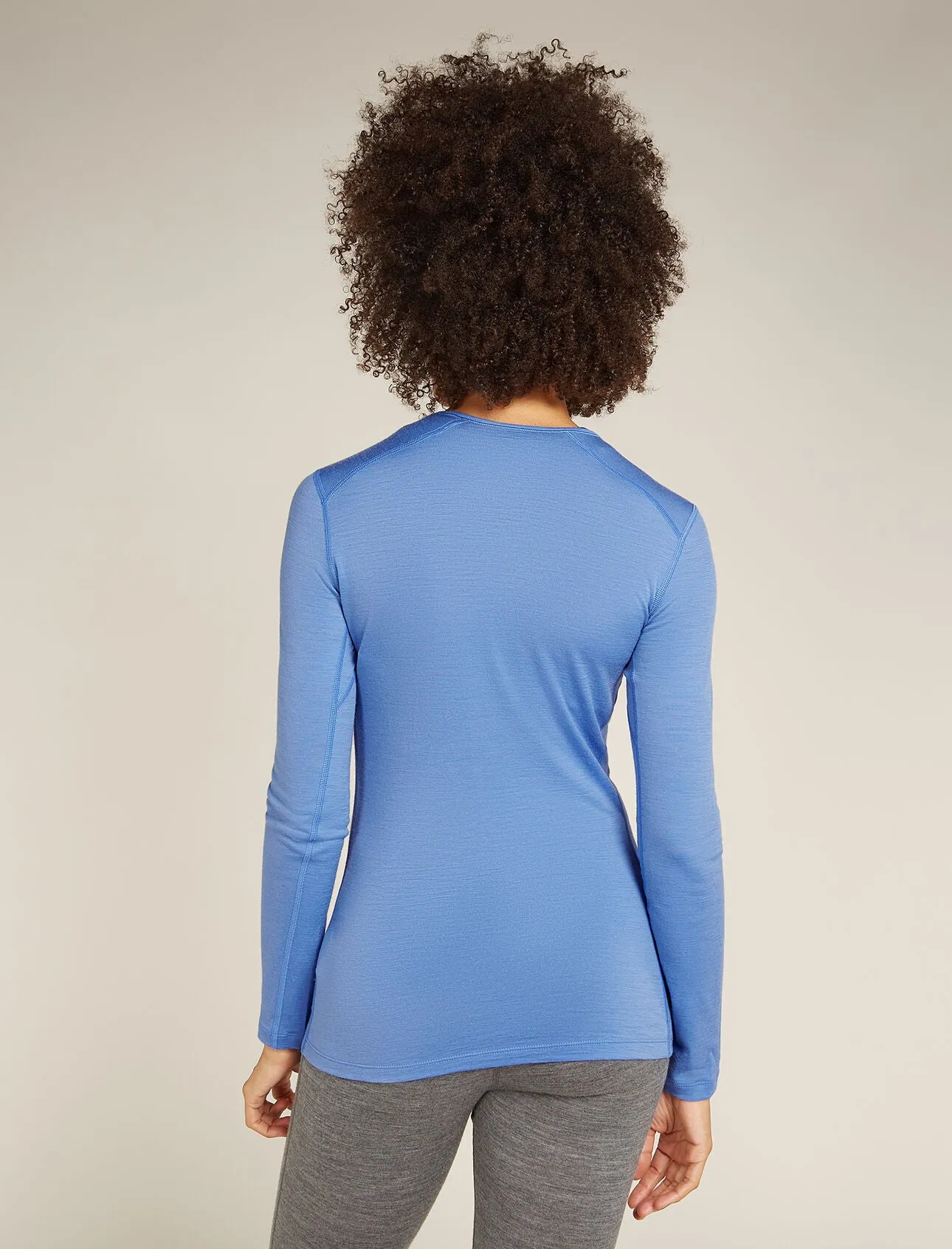 Icebreaker 200 Oasis Long Sleeve Crewe (Women's) Baja