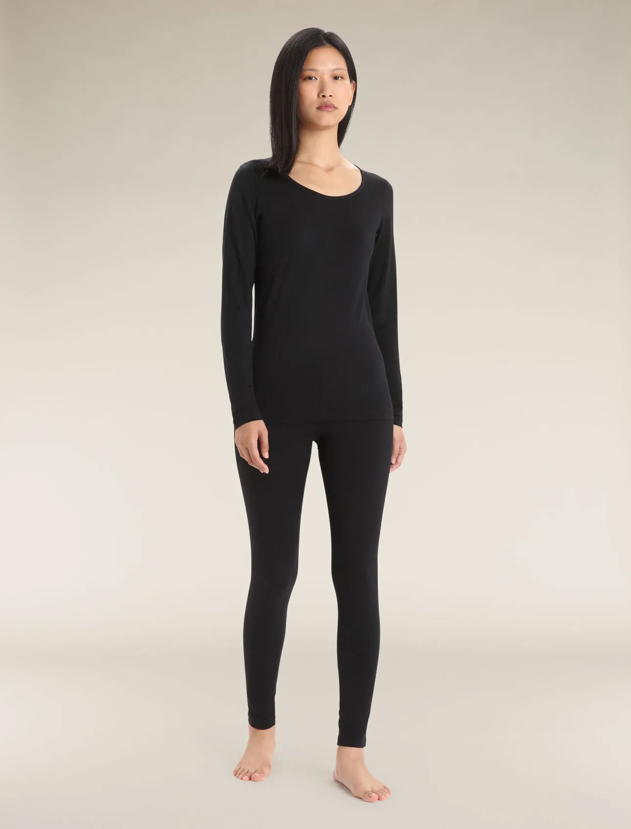 Icebreaker Merino 200 Oasis Long Sleeve Scoop (Women's)