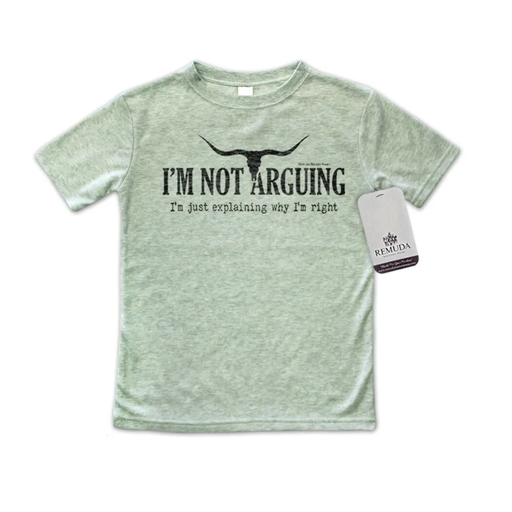 I'm Not Arguing, I'm Just Explaining Why I'm Right - Toddler Tee