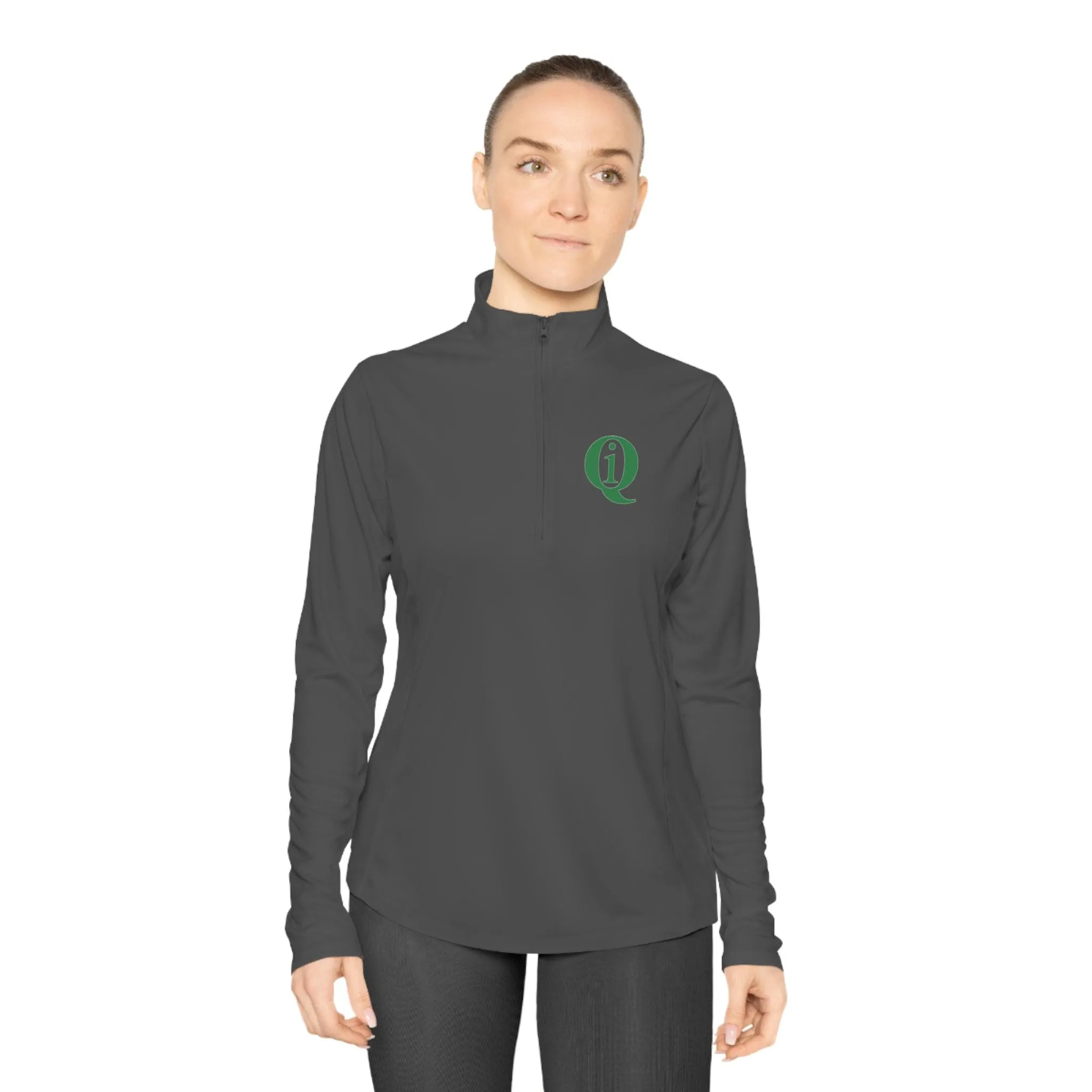 IQ Fashion | Ladies Quarter-Zip Pullover