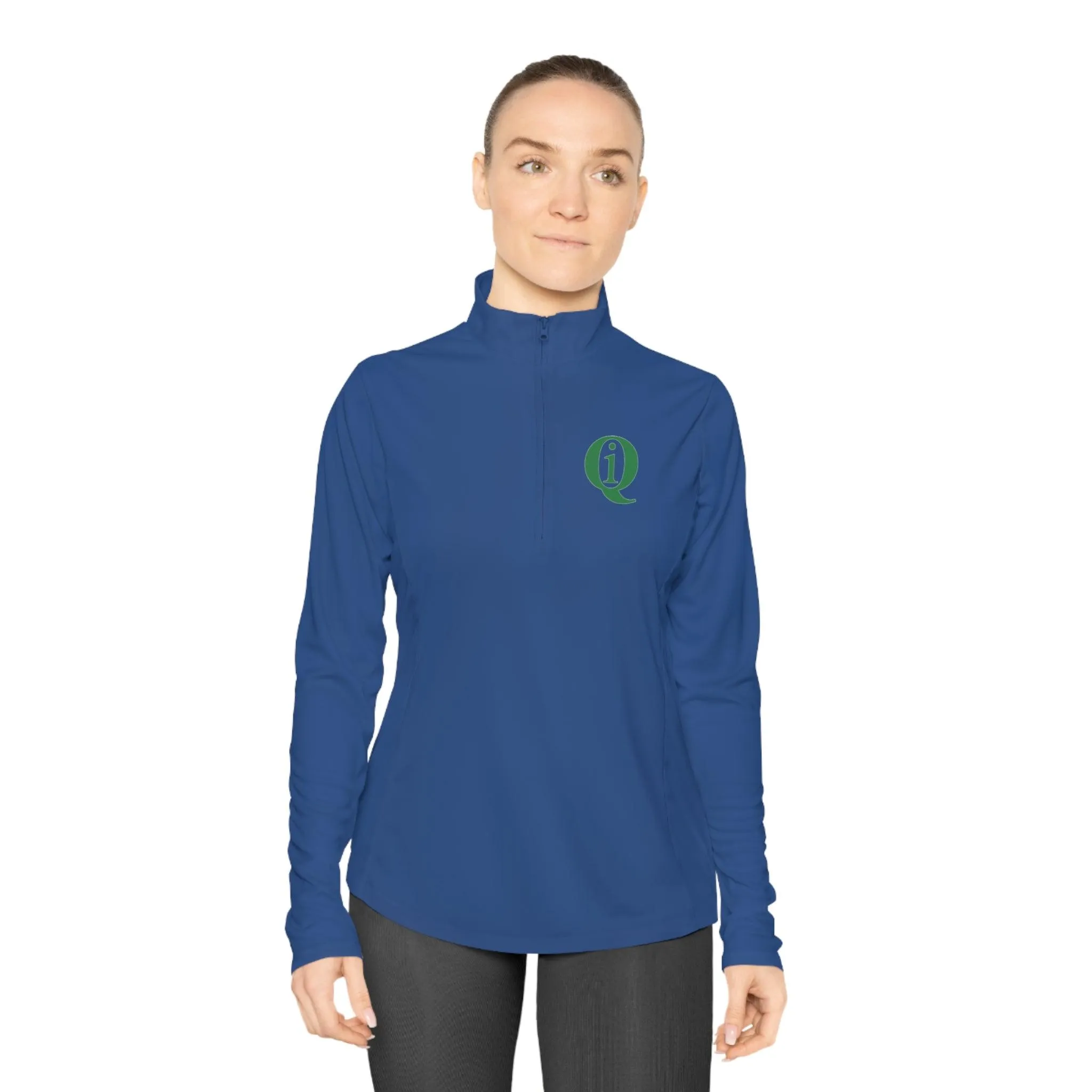 IQ Fashion | Ladies Quarter-Zip Pullover