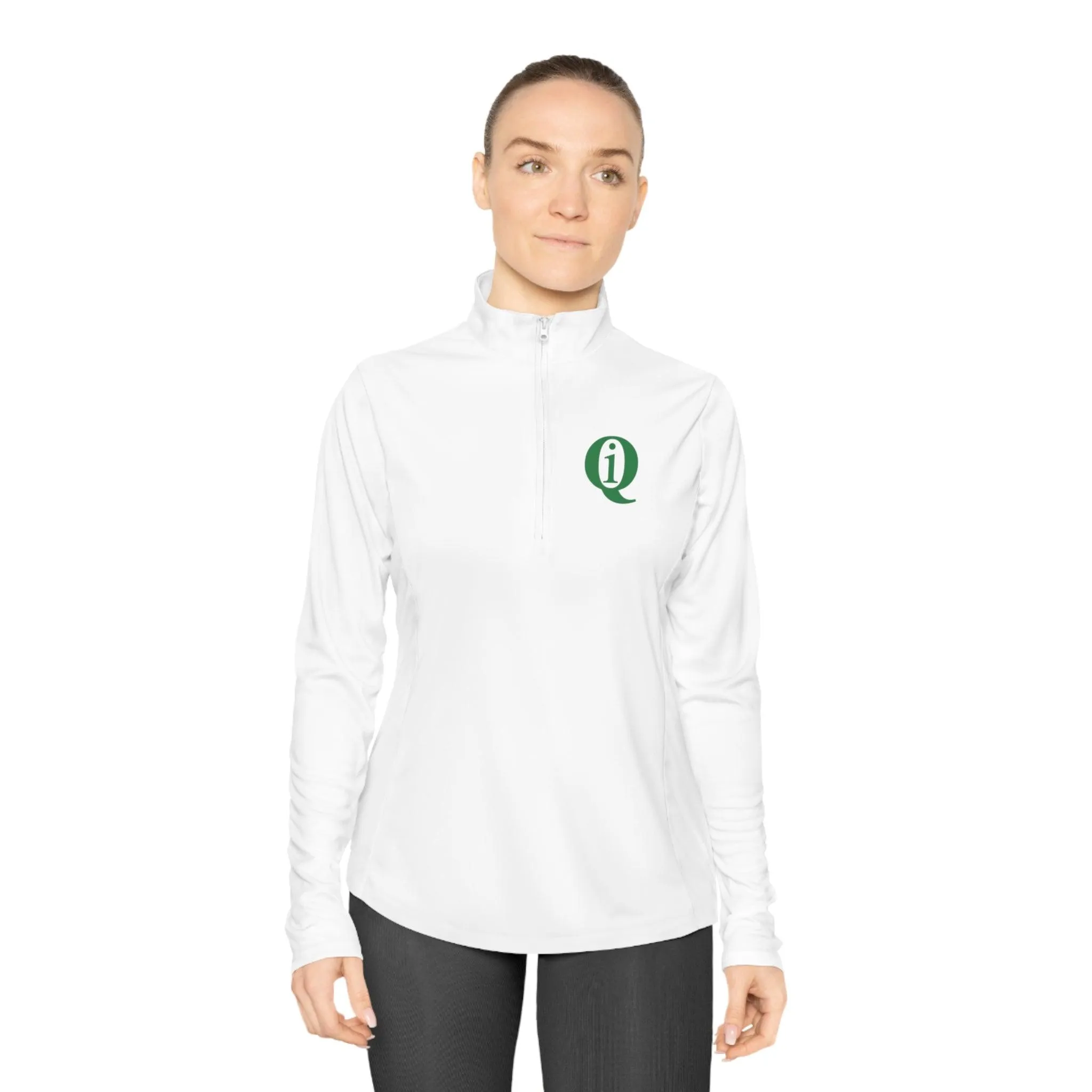 IQ Fashion | Ladies Quarter-Zip Pullover