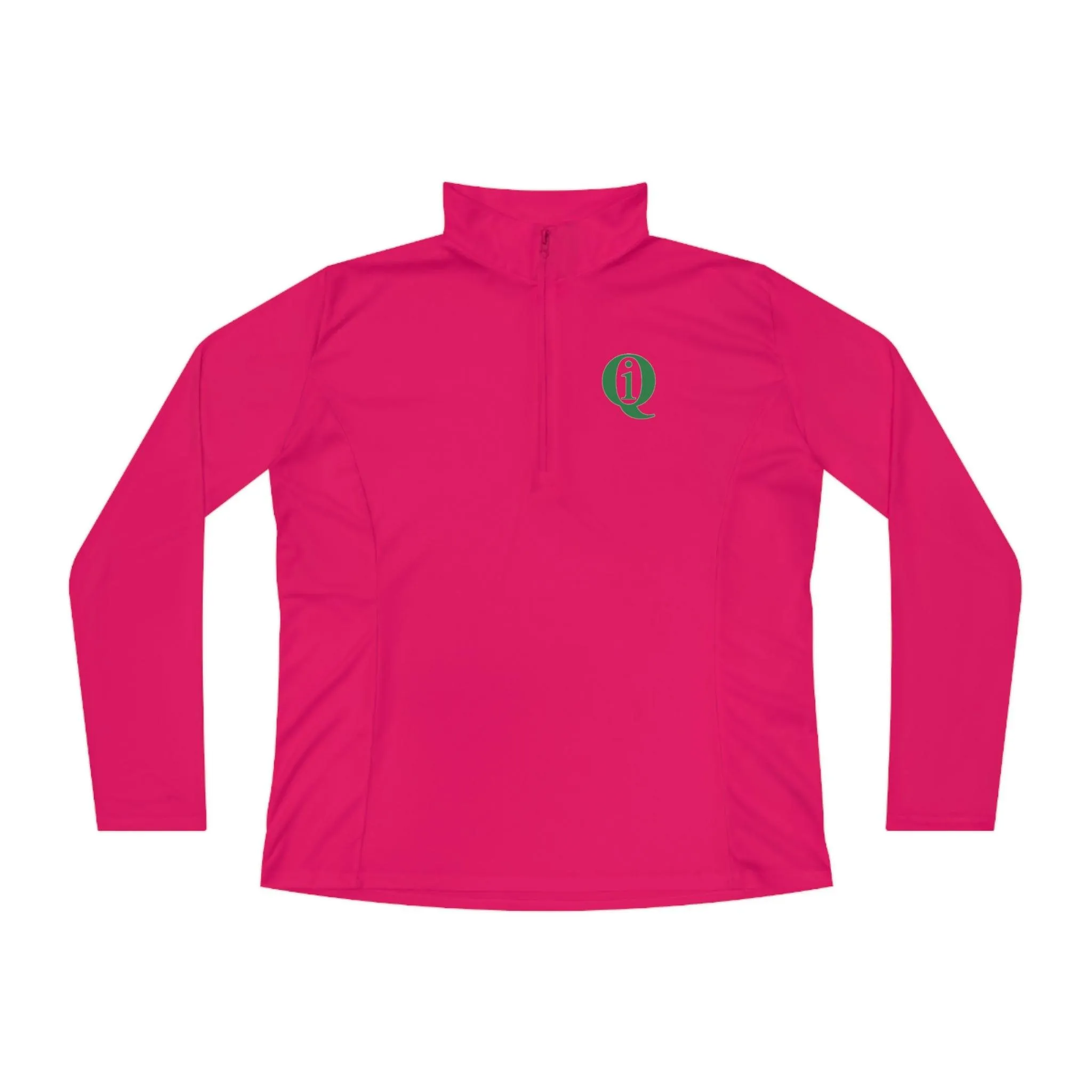 IQ Fashion | Ladies Quarter-Zip Pullover