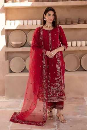 Irtaza 3Pc - Embroidered Luxe Pret
