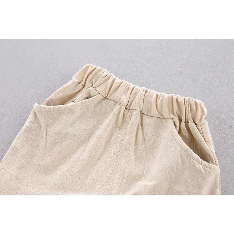 Korean Short-Sleeved Children's Clothing For Boys And Girls