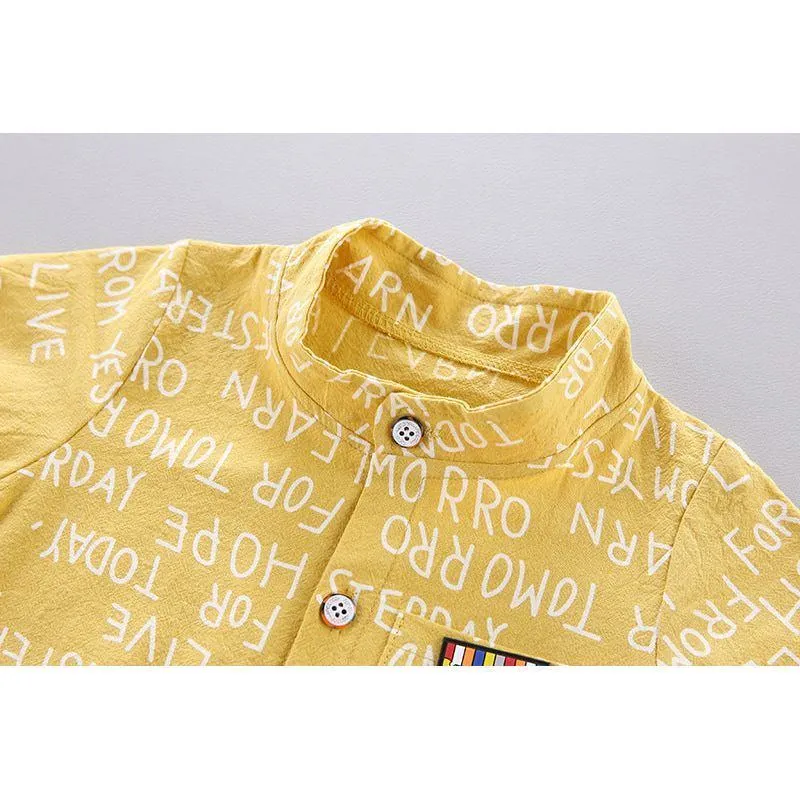 Korean Short-Sleeved Children's Clothing For Boys And Girls