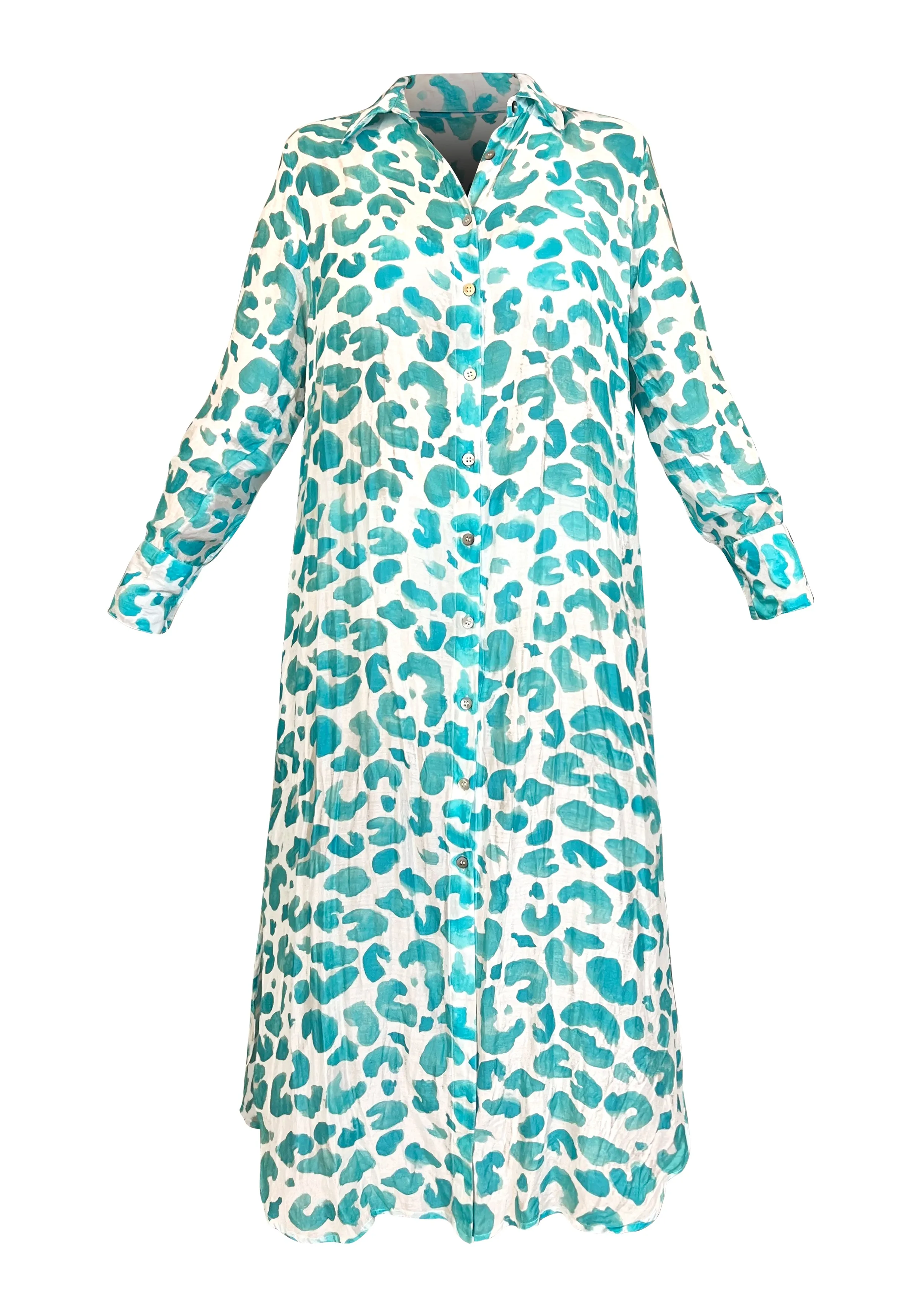 Leo Amalfi Shirt Dress - Resort Collection