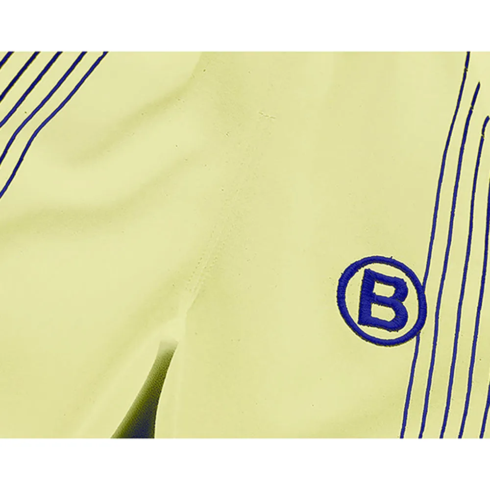 Light Green Letter B Monogram 3 Pcs Track Suit Set For Toddlers And Kids