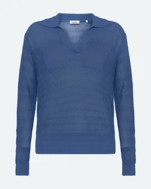 Lineas polo jumper 3056 - Blue Horizon