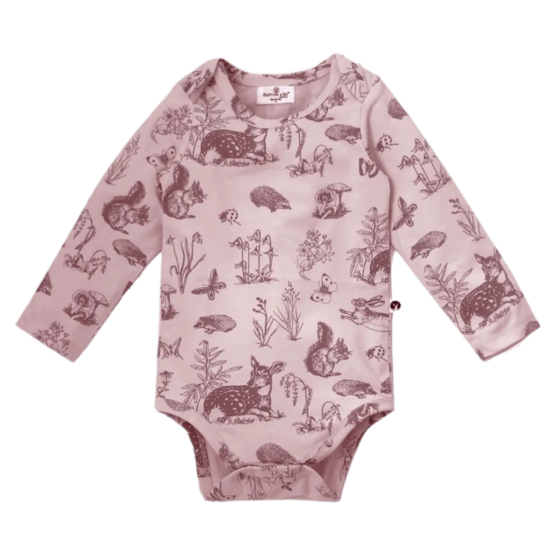 Long Sleeve Bodysuit - Forest Friends