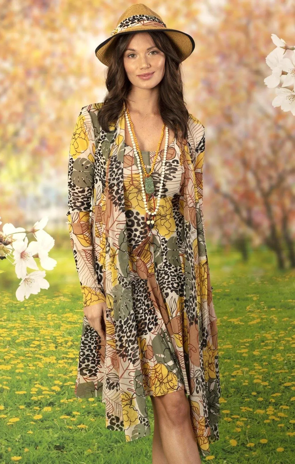 Long Sleeve Duster or Cover Up