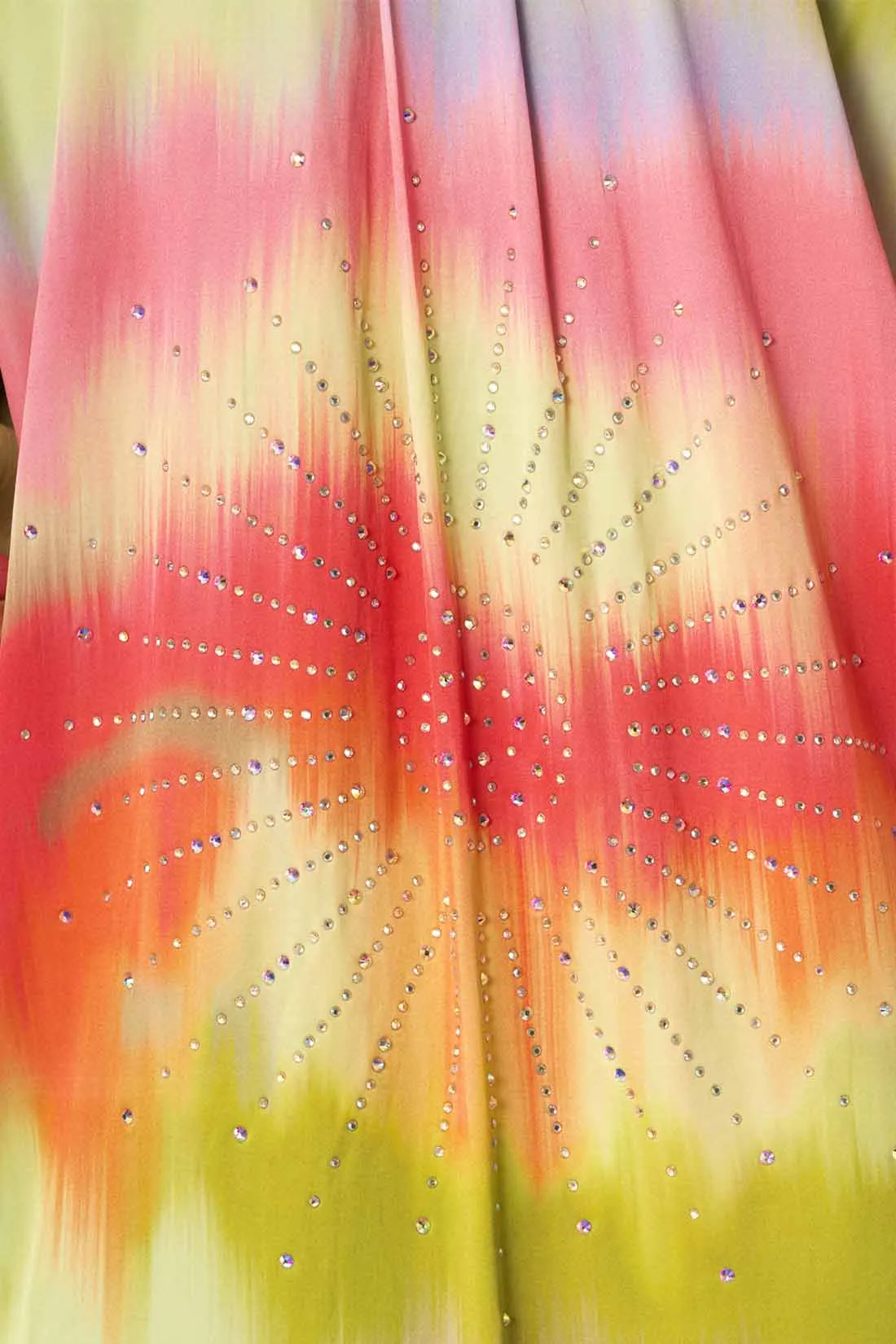 Maaji Lime Ombre Shibori Shirt