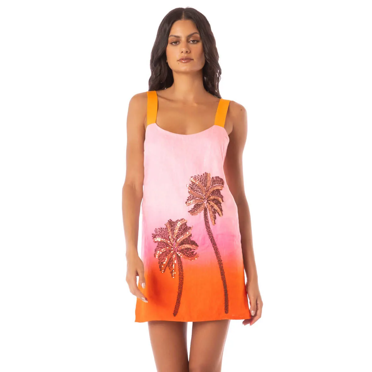 Maaji Pink Canvas Eulalia Dress Cover Up - Pink