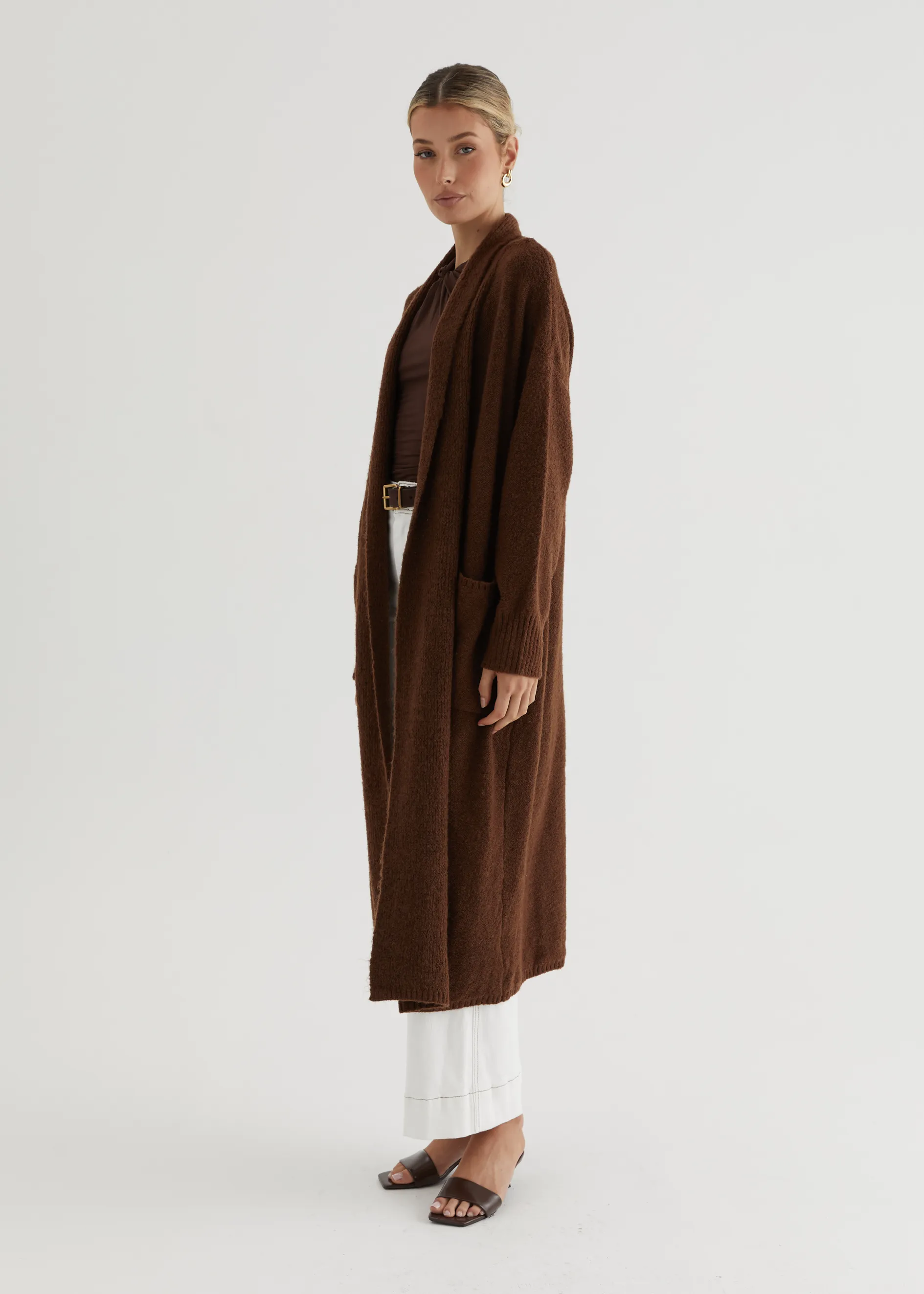 Marcella Cardigan - Chocolate